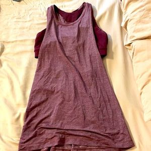 Lululemon built in bra tank